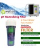 Wellon 20 LPH Openflow Water Purifier with pH Neutralizing Filter – Improves Acidic Water for Healthier pH Balance | NSF Certified Media